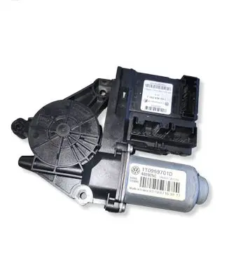 Volkswagen Caddy Front door window regulator motor 1T0959701D 402025C