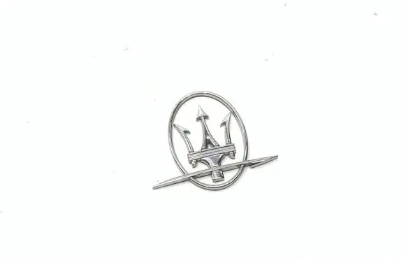Maserati Quattroporte Manufacturer badge logo/emblem