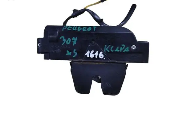 Peugeot 307 Tailgate/trunk/boot lock/catch/latch 9646091580