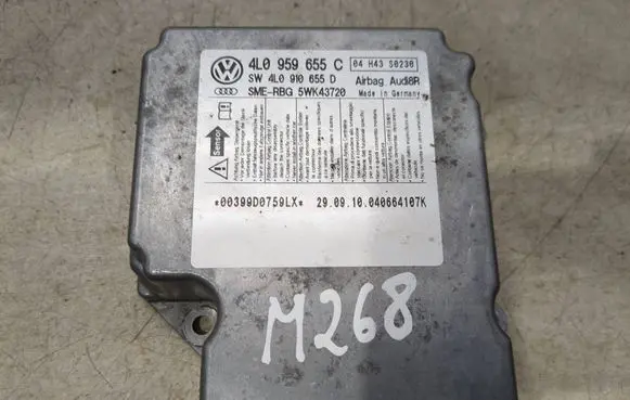 Audi A6 S6 C6 4F Airbag control unit/module 4L0959655C 4L0910655D 00399D0759LX