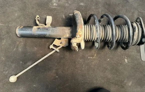 Ford Grand C-MAX Front shock absorber with coil spring AV6118K001CAE
