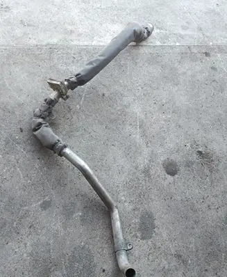 BMW X5 E53 Webasto auxiliary heater silencer 64128385673 8385673