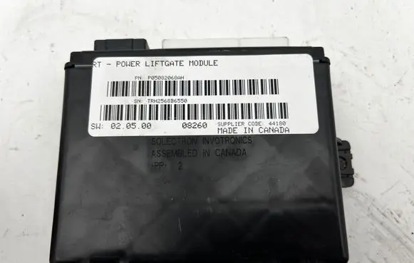 Chrysler Grand Voyager V Tailgate/trunk control unit/module P05082068AH 05082068AH