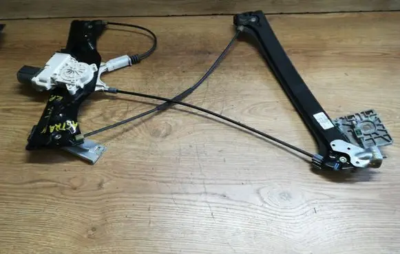 Opel Astra H Front door window regulator with motor 13193231 13193244