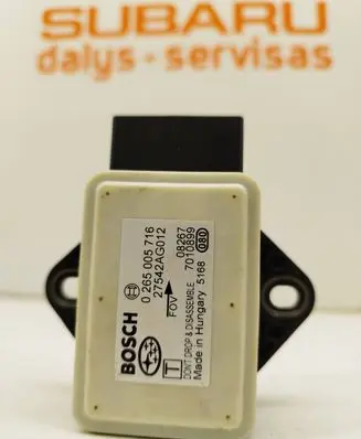 Subaru Legacy ESP acceleration yaw rate sensor 27542AG012 0265005716 7010899