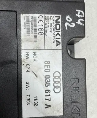 Audi A4 S4 B6 8E 8H Phone control unit/module 8E0035617A