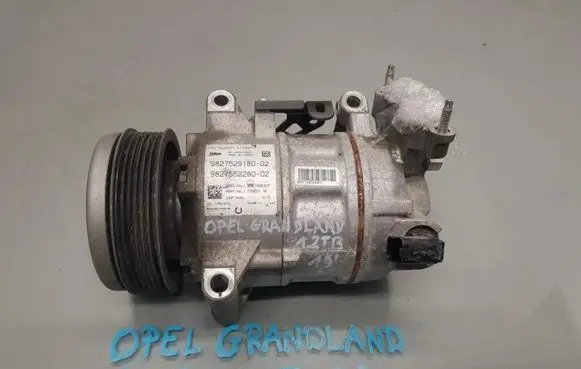 Opel Grandland X Air conditioning (A/C) compressor (pump) 9827529180
