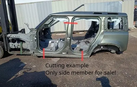 Land Rover Defender Front sill (body part)