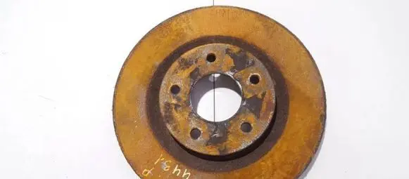 Nissan X-Trail T31 Front brake disc ventiliuojamas