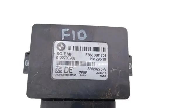 BMW 5 F10 F11 Hand brake control module 685801701 23122010