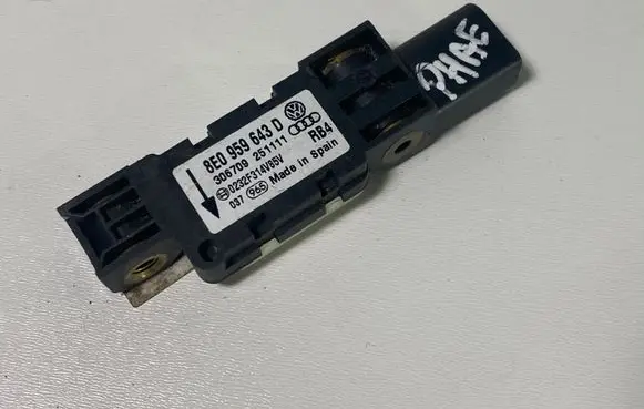 Airbag deployment crash/impact sensor