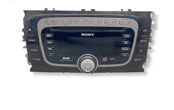 Ford Mondeo MK IV Radio/CD/DVD/GPS head unit BS7T18C939FC CODEOK 10R035350