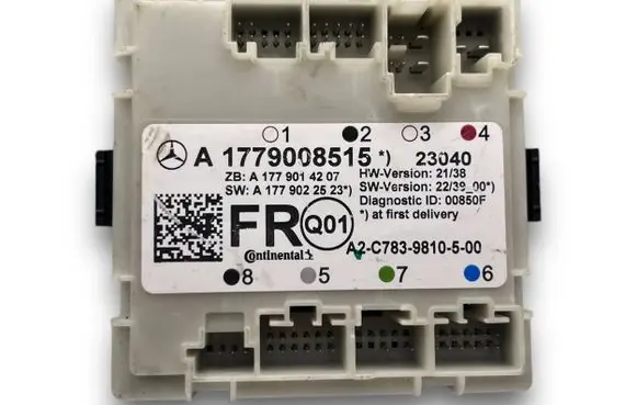 Mercedes-Benz A W177 Central body control module S3302 A1779008515