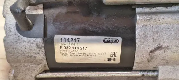 Mitsubishi Grandis Starter motor 114217 F032114217