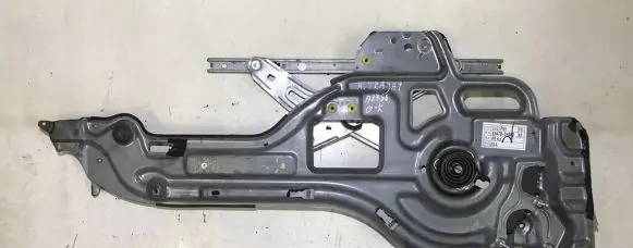 Sliding door window regulator with motor
