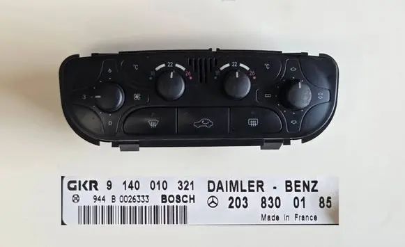 Mercedes-Benz C W203 Climate control unit 2038300185