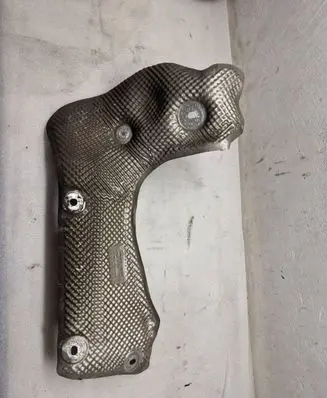 Audi A8 S8 D4 4H Exhaust heat shield 4H0201307J
