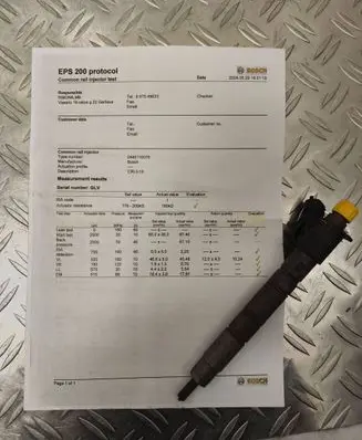 Volvo XC60 Fuel injector 0445116016