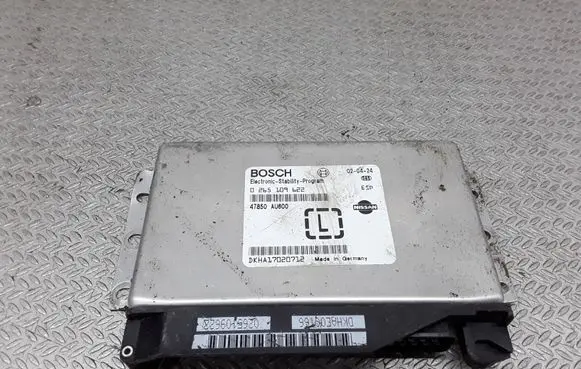 Nissan Primera ESP (stability system) control unit 47850AU600 0265109622