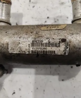 Peugeot 607 EGR valve cooler 215972396