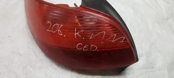Peugeot 206 Rear/tail lights