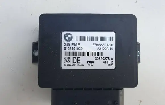 BMW 5 F10 F11 Hand brake control module 6858017 32620276A 23122010