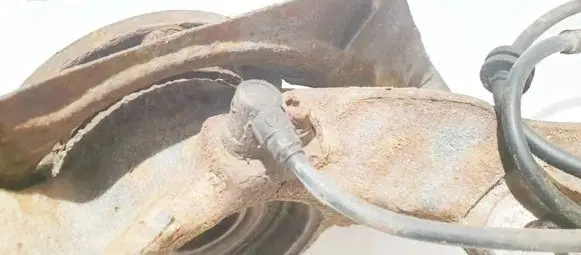 Opel Corsa D ABS brake wheel speed sensor