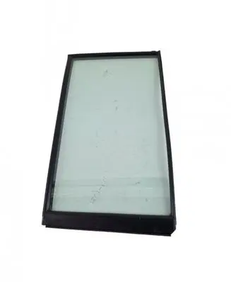 Rear vent window glass