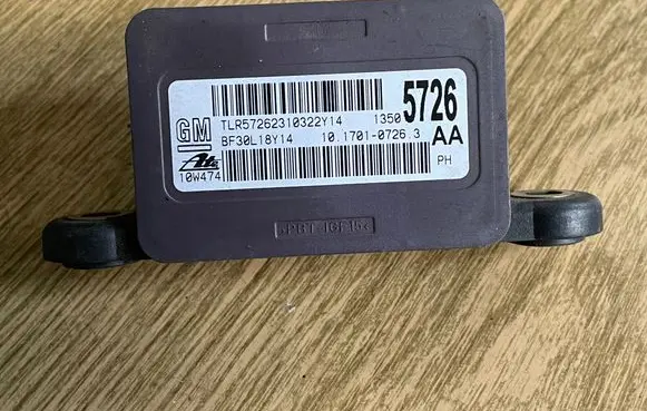 Opel Astra J ESP acceleration yaw rate sensor 13505726