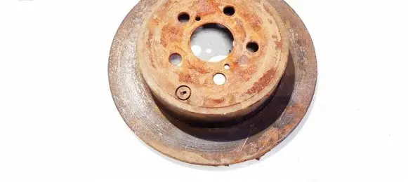 Toyota Avensis T250 Rear brake disc neventiliuojamas
