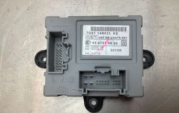 Jaguar XF X250 Door control unit/module 7G9T14B533KE 0507914900 14C237EB
