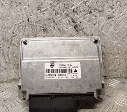 Volkswagen Touareg I Gearbox control unit/module 0AD927755BG