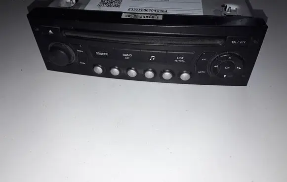 Peugeot 3008 I Radio/CD/DVD/GPS head unit 9666967477