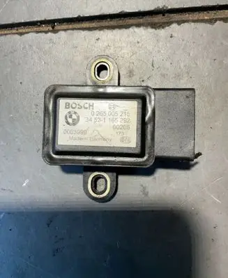 BMW X5 E53 ESP acceleration yaw rate sensor 0265005215 0003999 34521165292