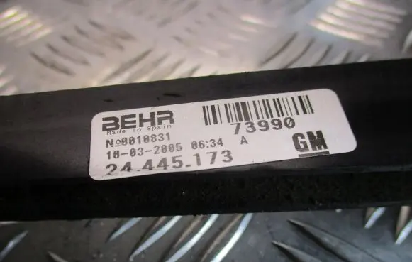 Opel Tigra B Fan set 