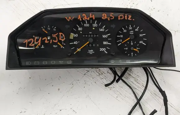 Mercedes-Benz E W124 Speedometer (instrument cluster) 1245436521 110008316385 120109012039
