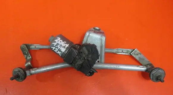 Peugeot 206+ Front wiper linkage and motor 3397020578