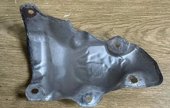 Heat shield in engine bay