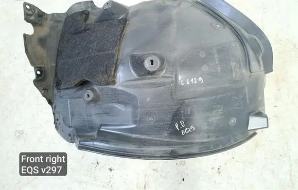 Mercedes-Benz EQS V297 Front wheel arch liner splash guards A2976801208