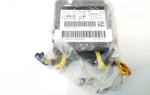 Peugeot 3008 I Airbag control unit/module 9677044380