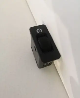 BMW 5 E39 Headlight level height control switch 61318360461