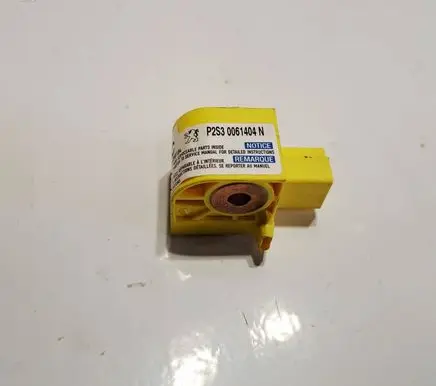 Airbag deployment crash/impact sensor