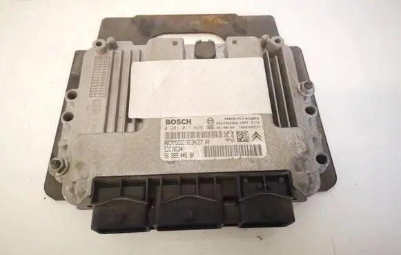Peugeot 307 Engine control unit/module 9658944580 0281011629