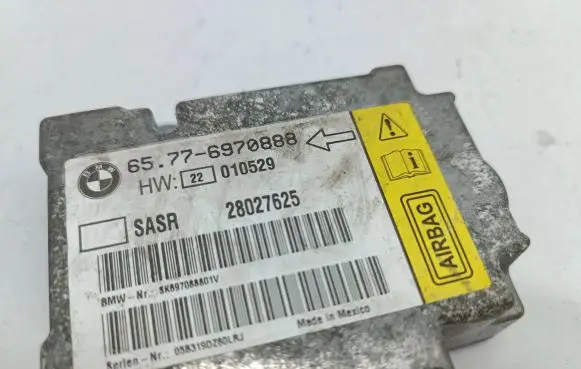 BMW 7 E65 E66 Airbag control unit/module 6970888 28027625 65776970888