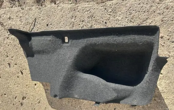 BMW 5 F10 F11 Trunk/boot lower side trim panel 9163193 13648815