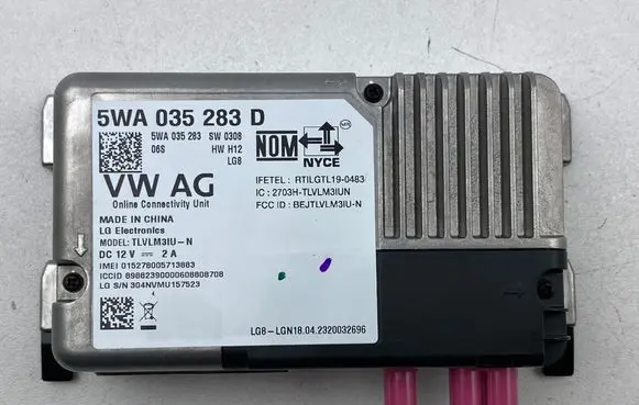 Volkswagen Jetta USA Phone control unit/module 5WA035283D 5WA035283