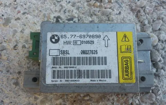 BMW 7 E65 E66 Airbag control unit/module 6970890