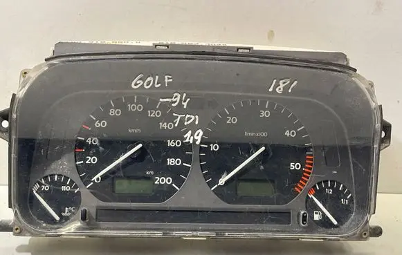 Volkswagen Golf III Speedometer (instrument cluster) 5392325900