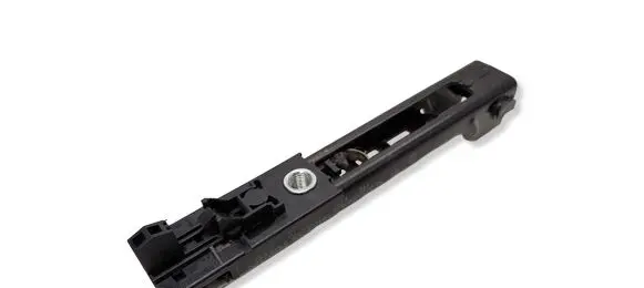 Volkswagen PASSAT B7 Seat belt adjustment rail 1T0857819B