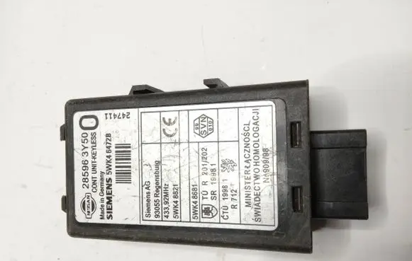 Nissan Navara D22 Door central lock control unit/module 285963Y50 5WK46472B 5WK48821